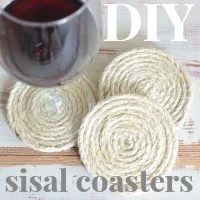 sisal coasters made by thespacebetweenblog.net