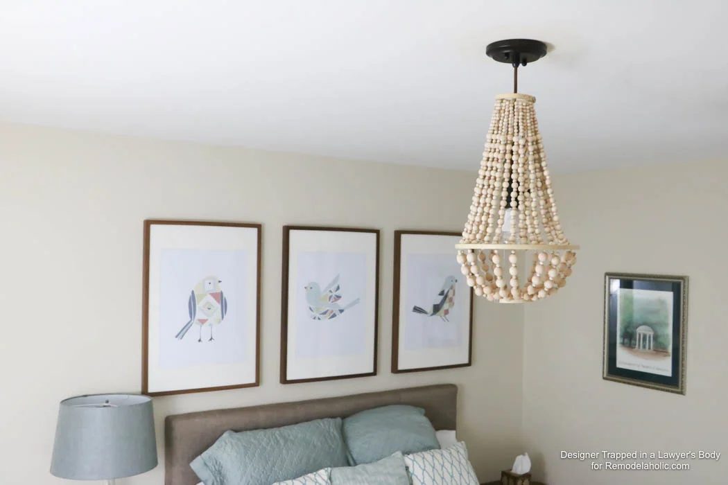 WOW! Come learn how to make your own wood bead chandelier with this solid walkthrough by Designer Trapped in a Lawyer's Body for Bekob.com!