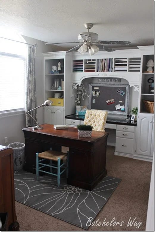 home office redo on a modest-cost