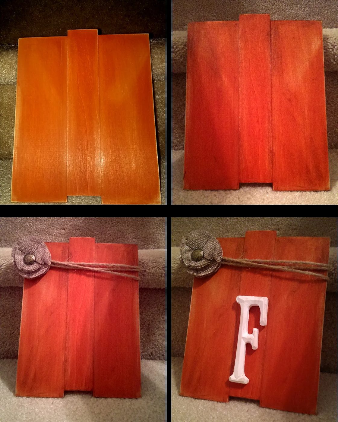 wood fall pumpkin decor, Designer in Teal