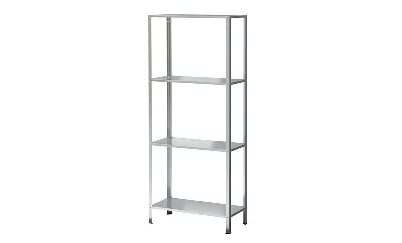 Ikea method, hyllis shelving unit transformed, by Real Happy Space featured on @Bekob