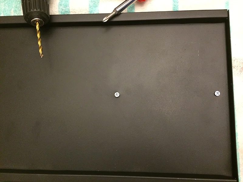 How to add wood to a metal ikea shelf, ikea method, by Real Happy Space featured on @Bekob
