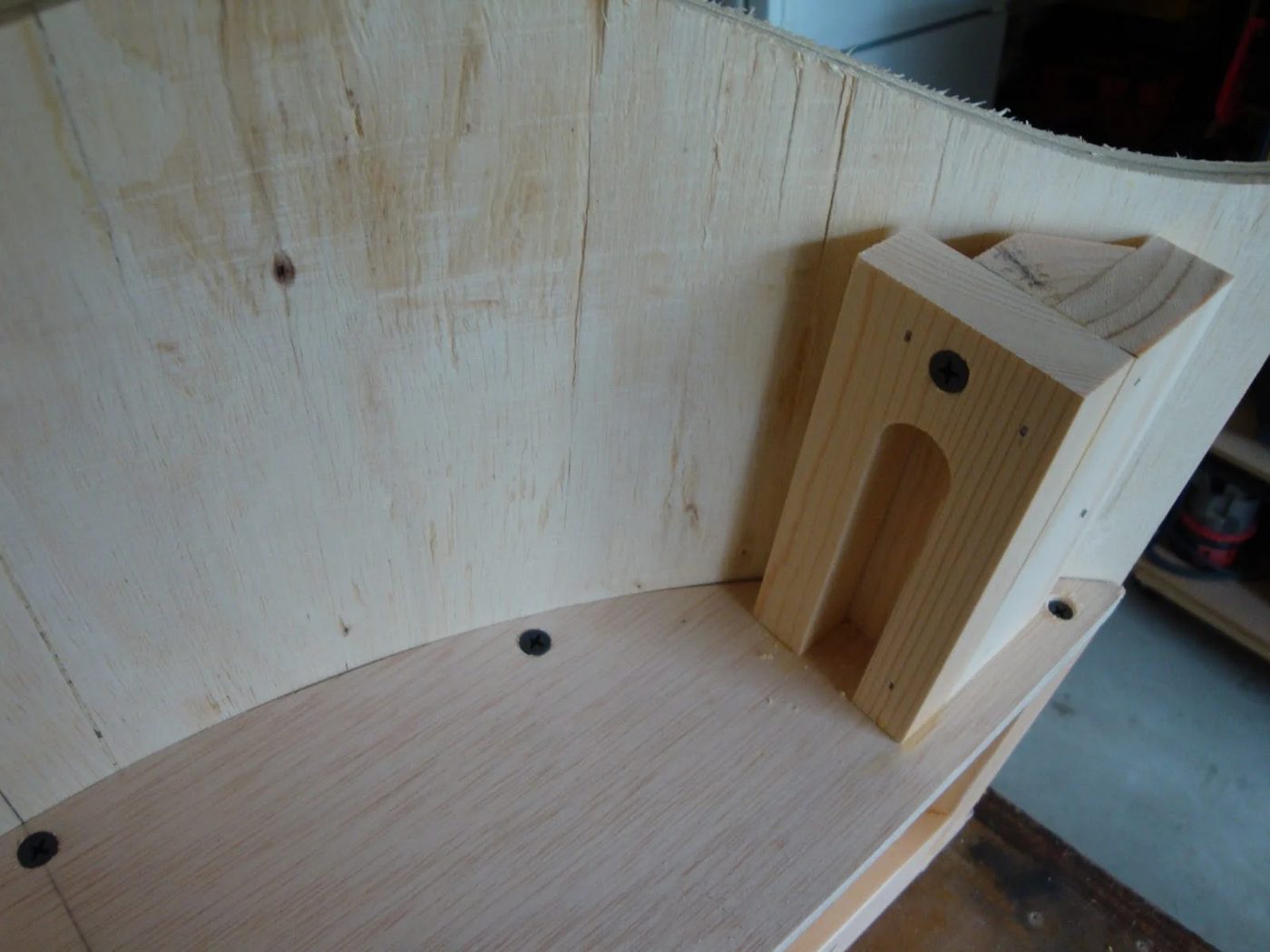 41 Complete walkthrough for wooden curved canopy top by DeCarlo Woodworks featured on @Bekob