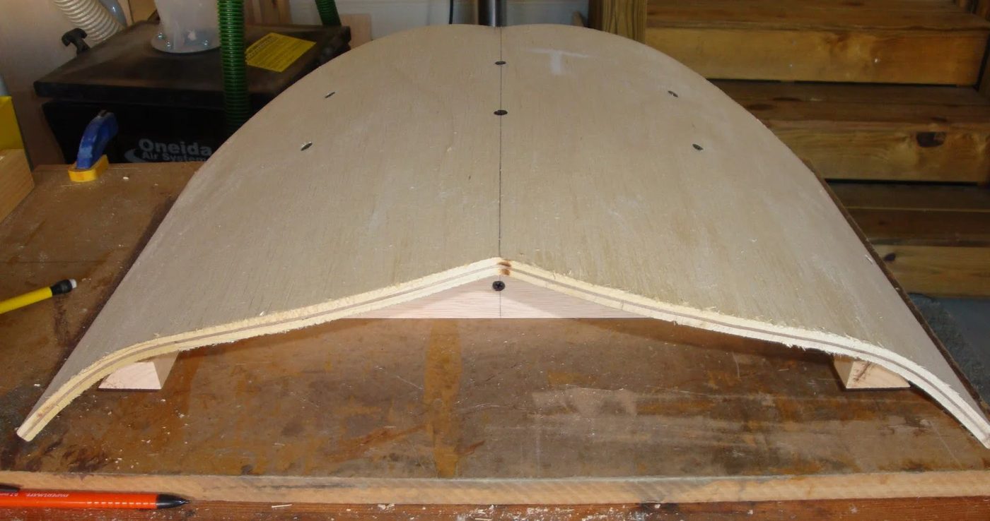 35 Wooden curved canopy cornice box by DeCarlo Woodworks featured on @Bekob