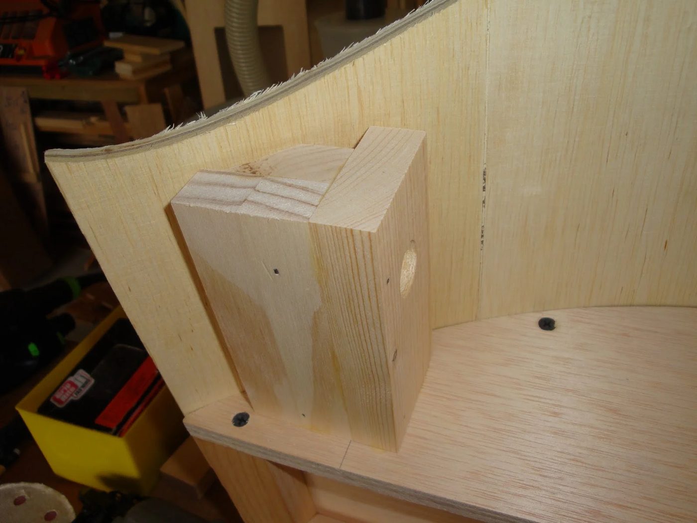 37 Curved Canopy Cornice Box with complete walkthrough by DeCarlo Woodworks featured on @Bekob
