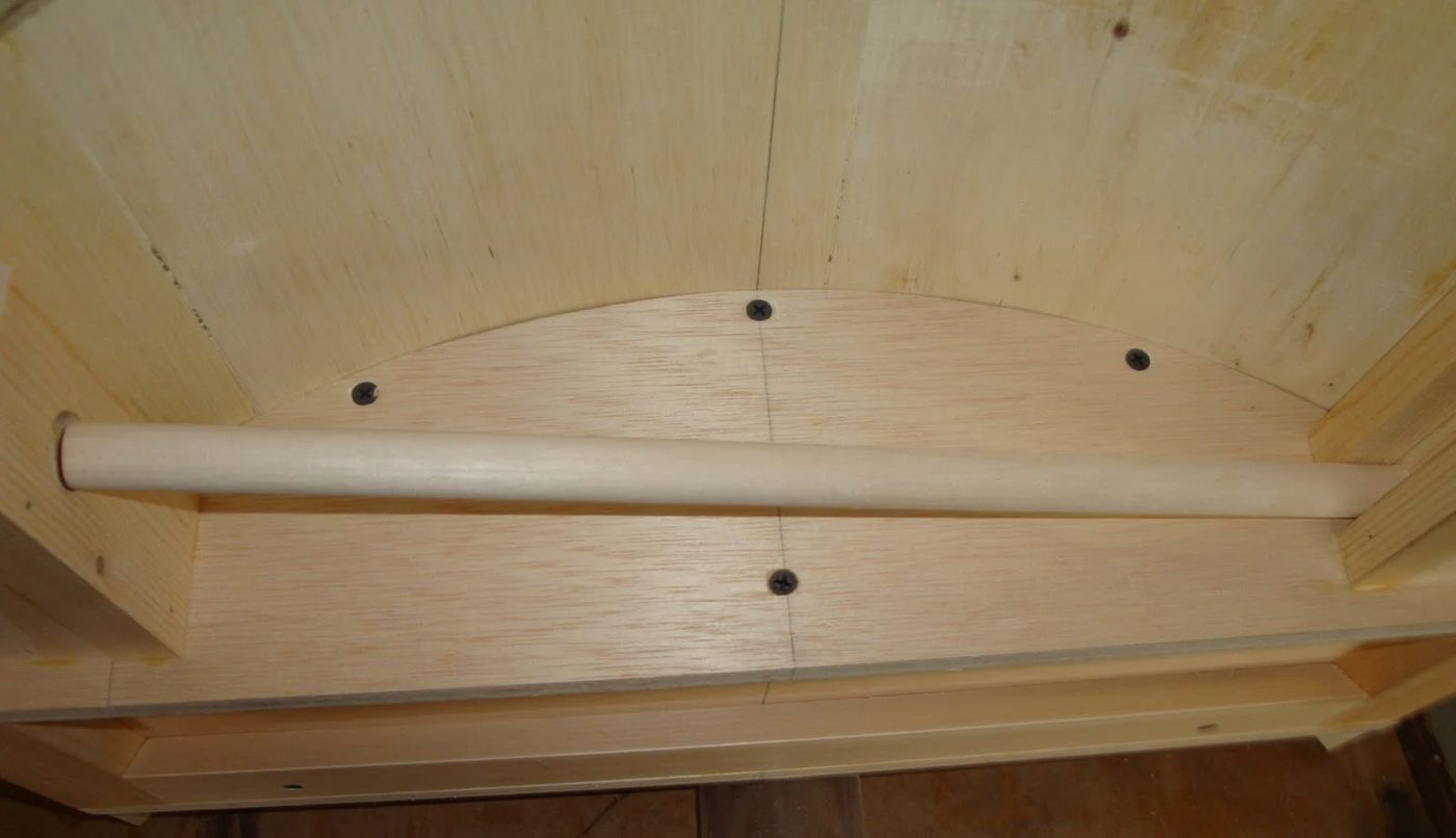 39 How to build a wooden curved canopy box by DeCarlo Woodworks featured on @Bekob