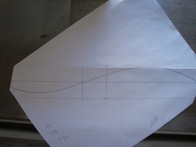 16 Using Fibonacci's Golden Ratio and a french curve to make an S-curve or ogee by DeCarlo Woodworks featured on @Bekob