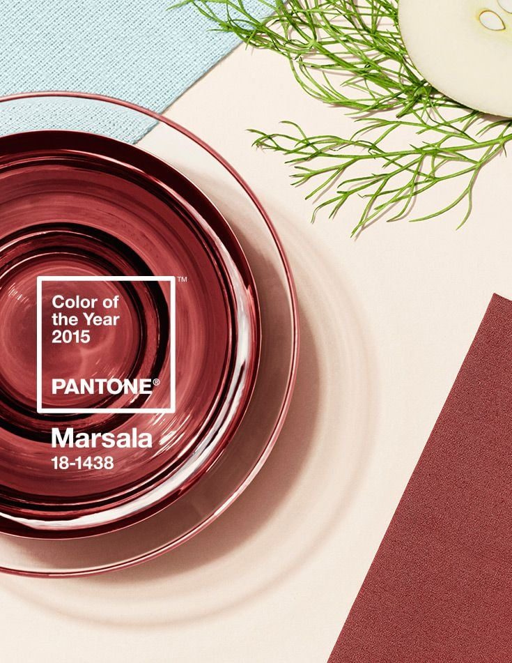 Pantones color of the year Marsala on Bekob.com