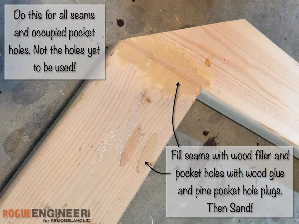Handmade X-Brace Concrete Side Table Plans | Step 6