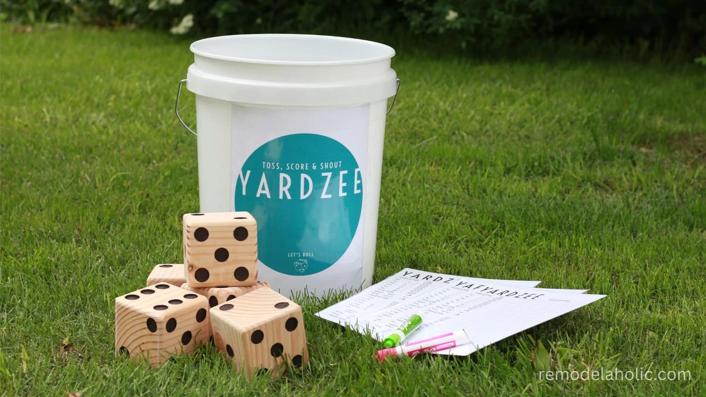 straightforward Yardzee Yard Dice Game walkthrough + Ready-to-print Scorecard and Rules
