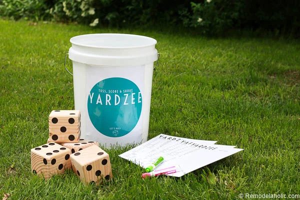 25 Handmade Backyard Games