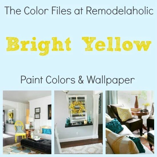 bright yellow paint colors