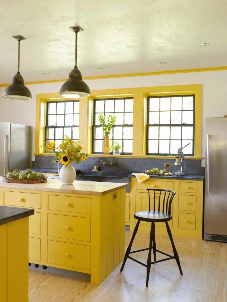 yellow kitchen inspiration