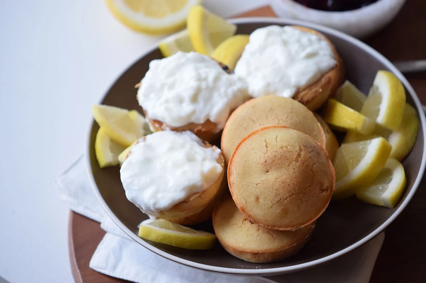 Yogurt Pancake Poppers