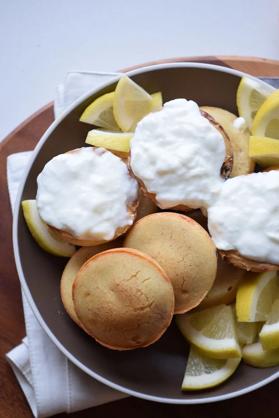 Yogurt Pancake Poppers