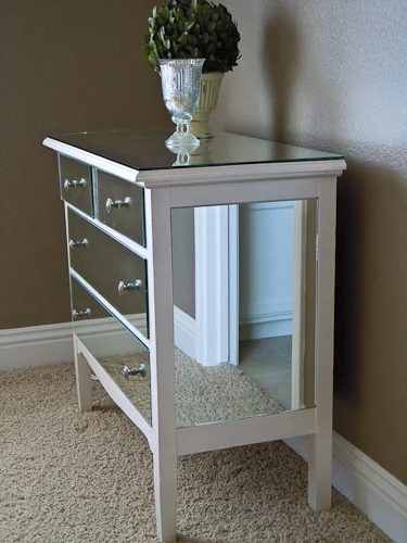 how to make a mirrored dresser from an old dresser walkthrough (7)