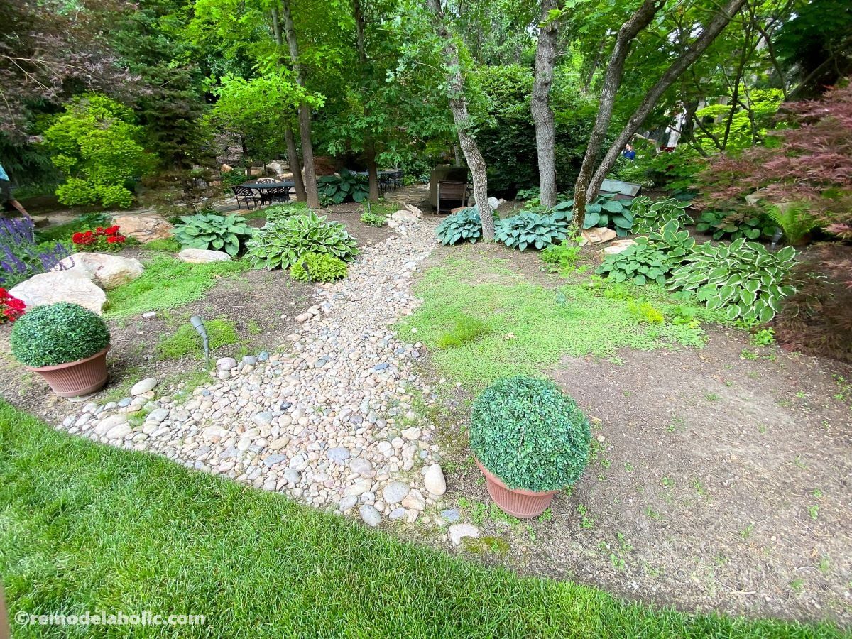 Dry Creek stone path, Garden Path options To Handmade 02 1