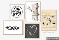 Instant Monochrome Gallery Art