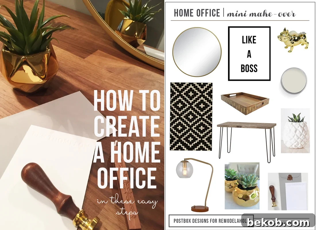 Home Office Design How-To Guide by Postbox Designs