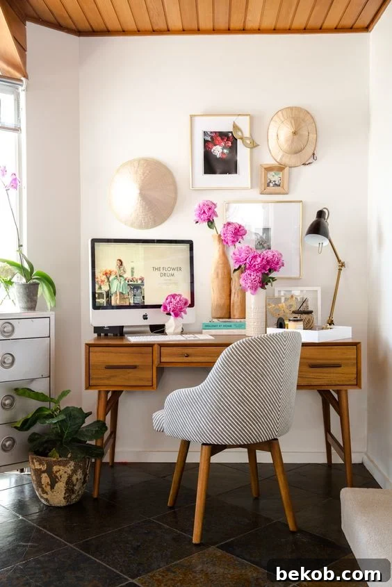 Inspiring Decorative Touches for Your Home Office