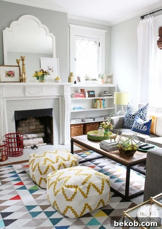 Fireplace Built-in Shelving Inspiration - Classic Elegance