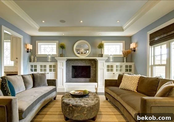 Fireplace Built-in Shelving Inspiration - Rustic Charm