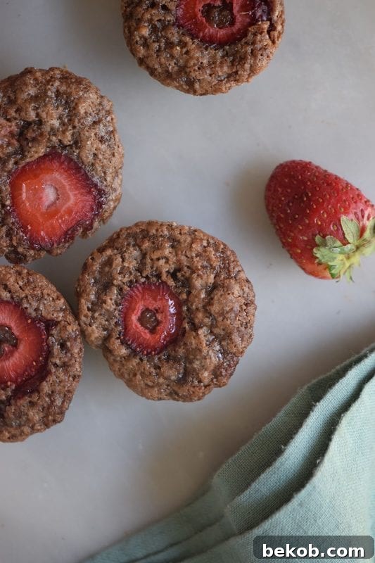 Try a twist on regular brownies with this yummy recipe for Strawberry Brownie Bites with the recipe by Remodelaholic.com