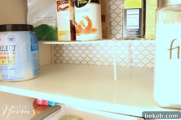 Organizing Your Pantry with Shelf Helpers for Increased Space and Visibility