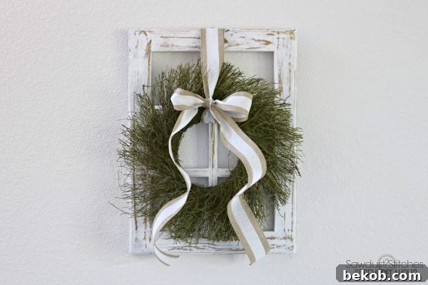 Rustic Window Frame