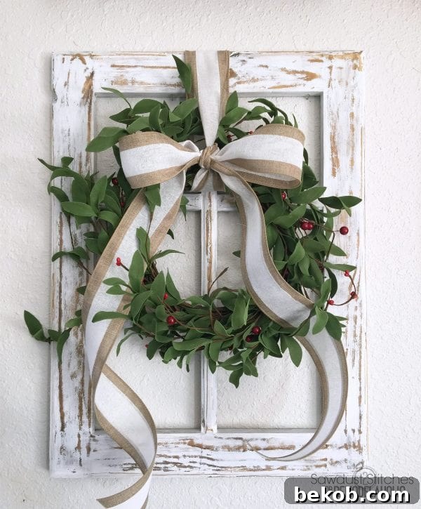 Seasonal Wreath Display