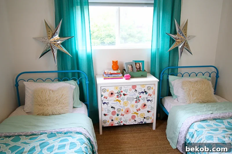DIY Ikea Dresser Hack Updating With Wallpaper Full View
