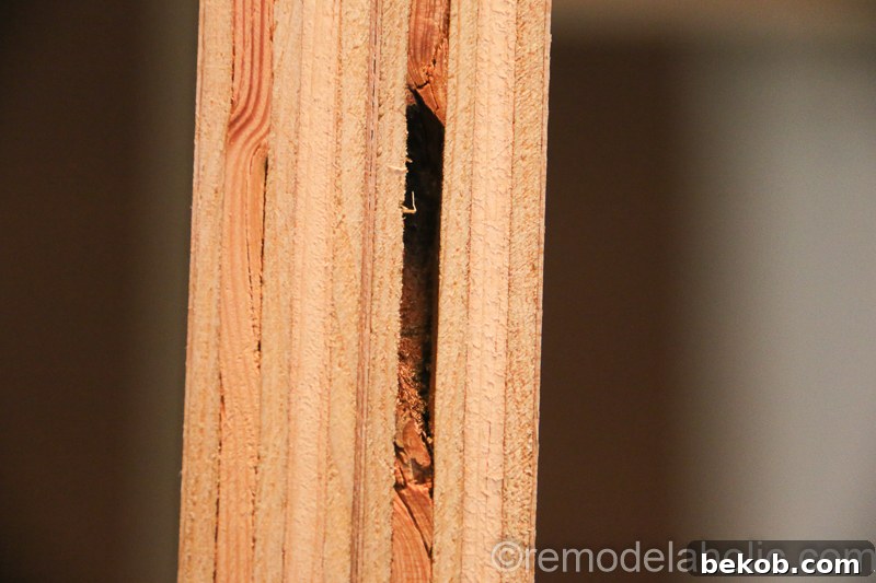 DIY Waterfall Plywood Console Table @remodelaholic 23
