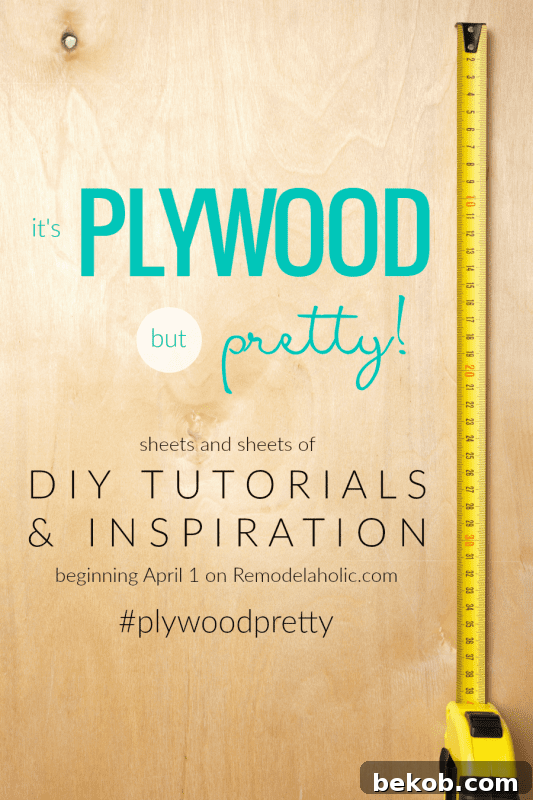 Plywood projects offer endless creative possibilities, allowing you to craft beautiful and functional items from simple wood pieces.
