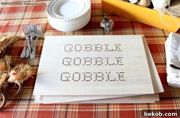 Clever Plywood Scrap Builds 10 Durable and stylish plywood placemats, offering a rustic yet modern addition to your dining table decor.