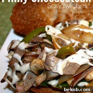 Philly Cheese Steak Sandwiches