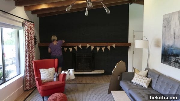 Fall Mantel Decor With Shaw Floors