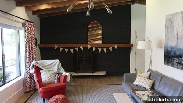 Fall Mantel Decor With Shaw Floors@Remodelaholic 63