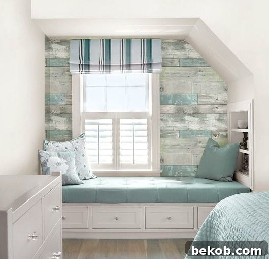 Modern minimalist nook with open shelving for decorative items and books. Showcasing aesthetic display ideas for small wall recesses.