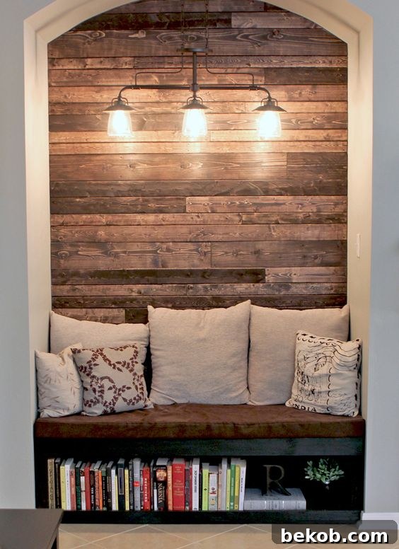 Bright and airy reading nook with a cushioned window seat, layered textiles, and natural light. Perfect for creating a relaxing escape in a residential setting.