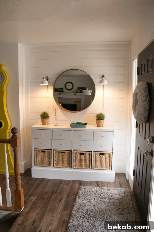 Ikea Entry Post @Remodelaholic 5