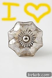 Anthropologie inspired kitchen hardware DIY on a budget, using fuses by 3 Sunkissed Boys