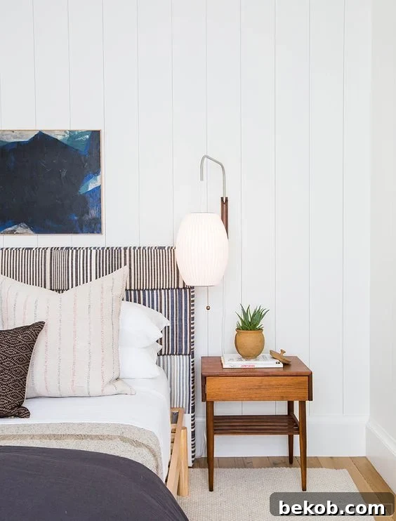 Blue Bedroom Decorating Ideas and Inspiration + Tips for Decorating Above a Bed Headboard