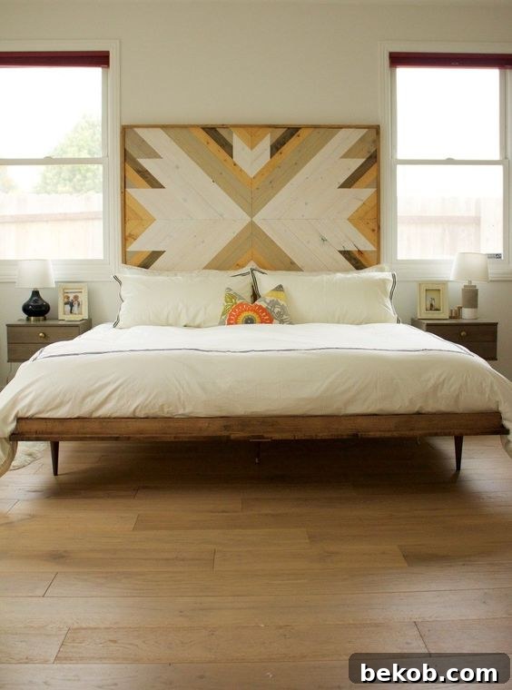 Blue Bedroom Decorating Ideas and Inspiration + Tips for Decorating Above a Bed Headboard