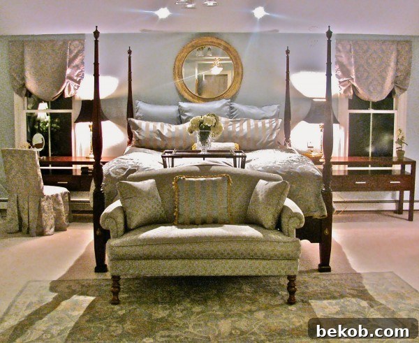 Another perspective of the initially designed master bedroom