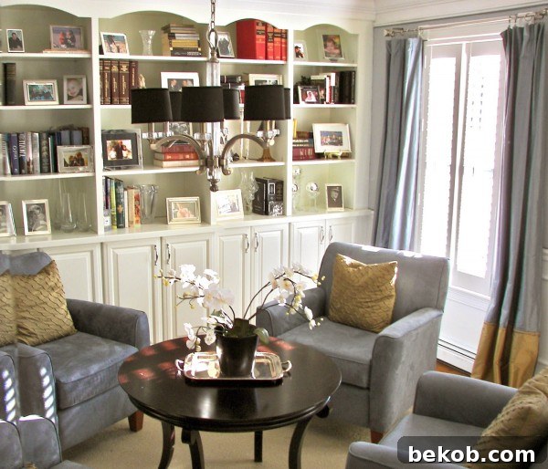 Another view of the spacious living room