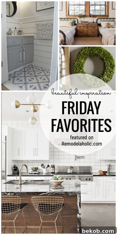 Looking For Some Beautiful Inspiration Check Out This Week's Friday Favorites On Remodelaholic.com Featuring Beautiful Rooms And Plywood Tips
