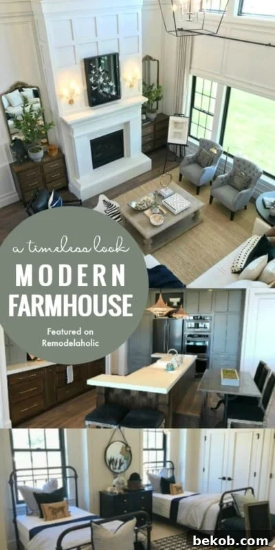 Blending Modern and Farmhouse Style: A timeless look with Arive Homes and Brandalyn Dennis Design.