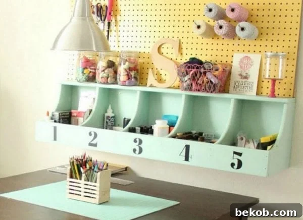 Wall Cubby Shelf @Remodelaholic