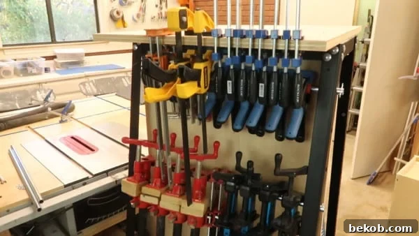 All Clamps On The Back
