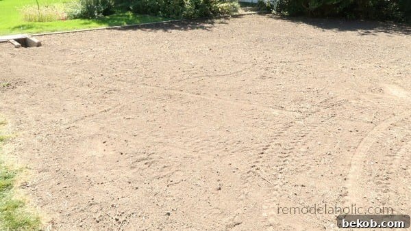 Grass Leveled For Sod Installation #remodelaholic Tips For Laying Sod